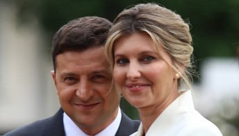 Olena Zelenska, the First Lady who does not leave Ukraine and is always with her husband Volodymyr