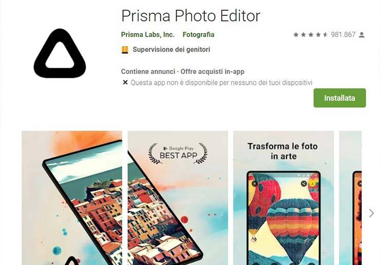 prism photo app