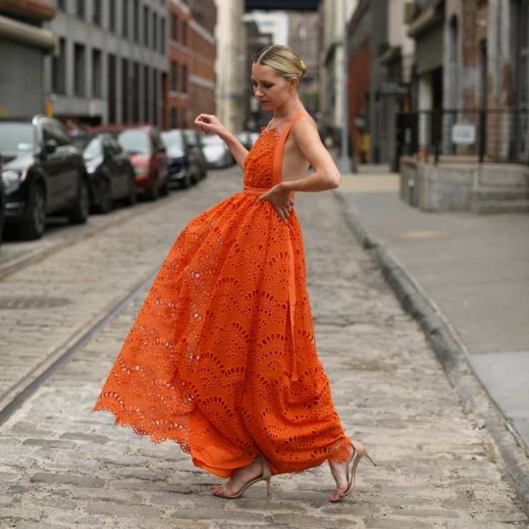 Long orange dress 21-5-22.