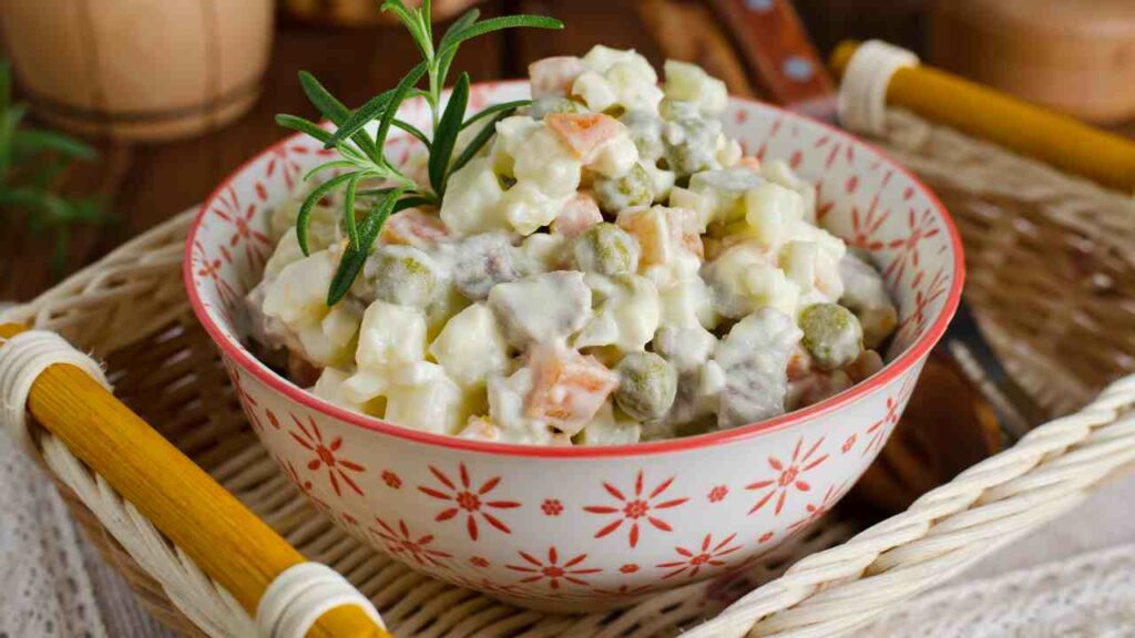 Can't you ever get a Russian salad?  That's where you go wrong every time