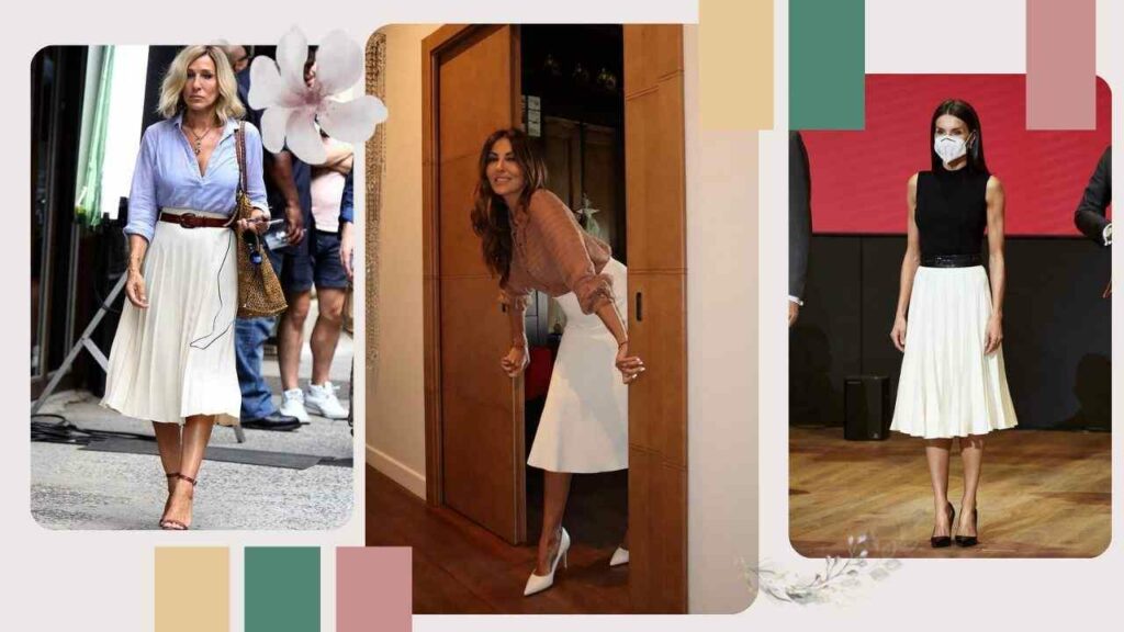Sabrina Ferilli and the other stars who bet on the white skirt: let's copy them!