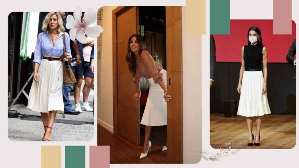 Sabrina Ferilli and the other stars who bet on the white skirt: let's copy them!