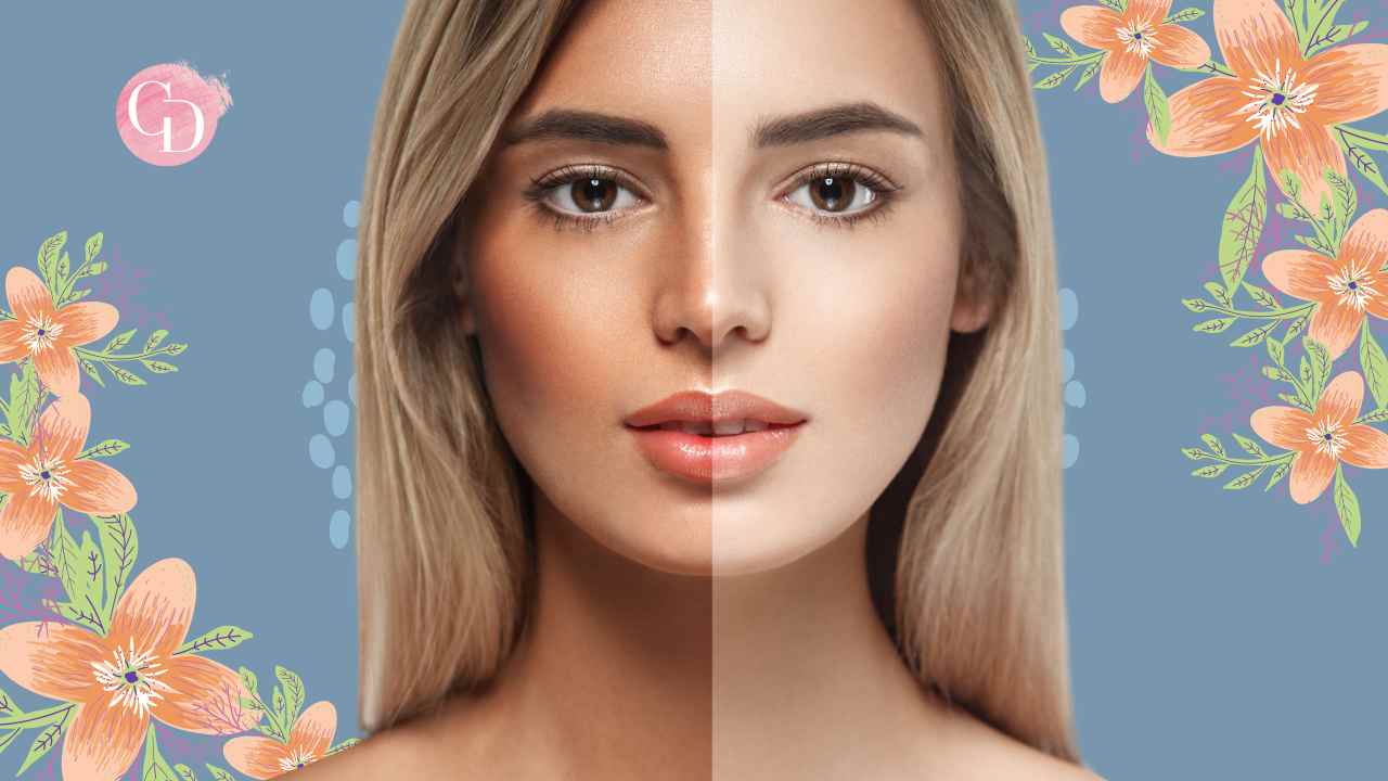 self-tanner face guide 