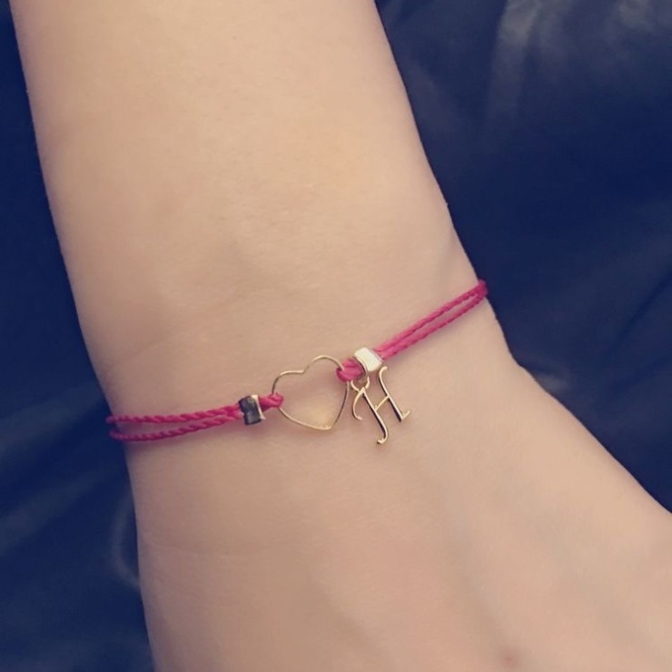 Red summer bracelet 1-8-22