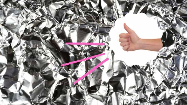 how to use the aluminum foil box