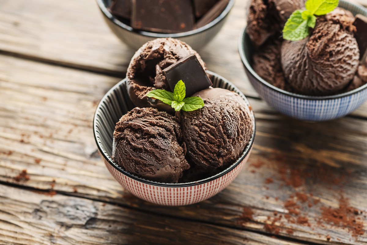 Chocolate ice cream: the creamy recipe to make it at home