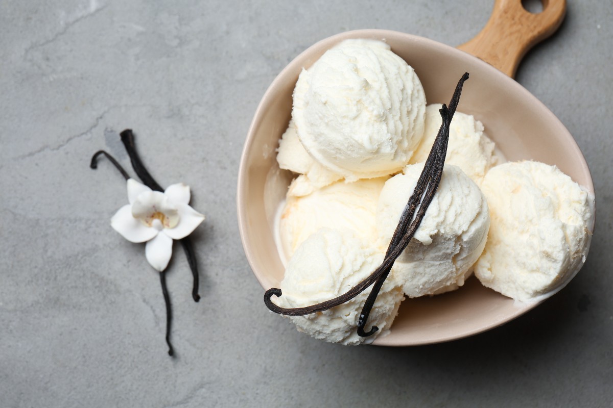 Vanilla ice cream: the recipe to make it at home