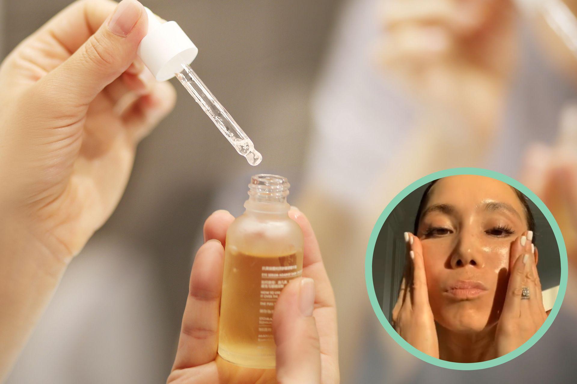 She sliced ​​an apple and conducted a simple experiment.  A dermatologist showed how a fashionable serum works