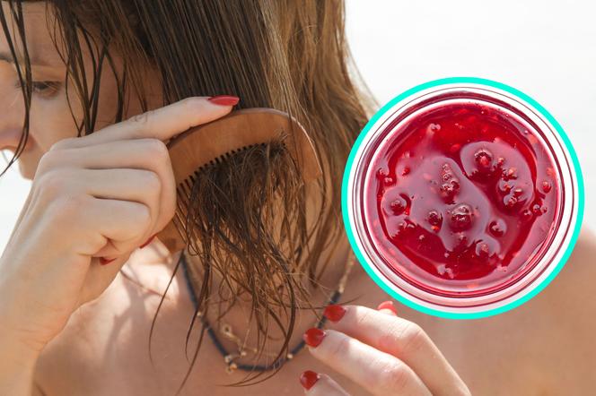 Apply fruit jelly to your hair.  They will look like after the treatment for PLN 600