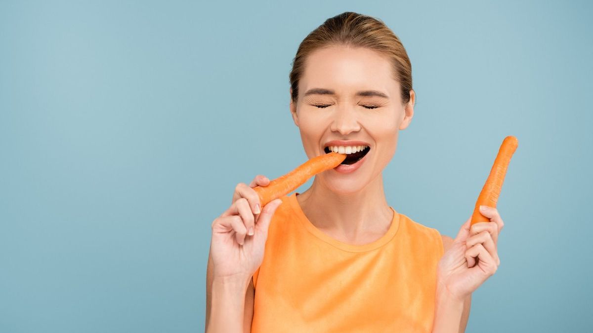 Do you really have to eat carrots to have a tanned complexion?
