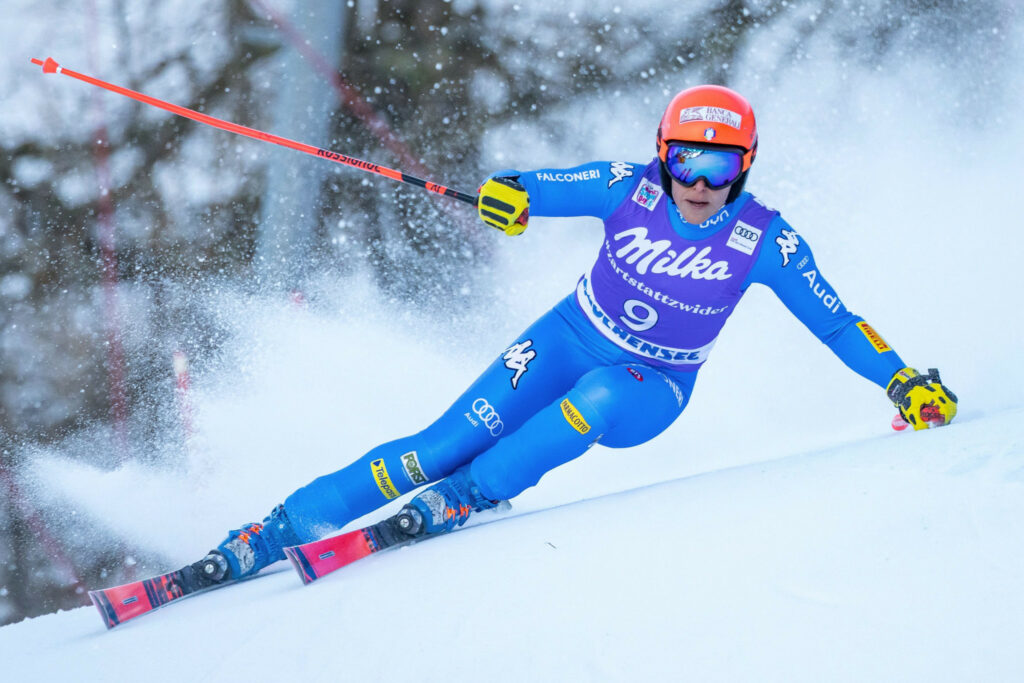 Federica Brignone Won Her First Gold Medal at the Alpine Skiing World