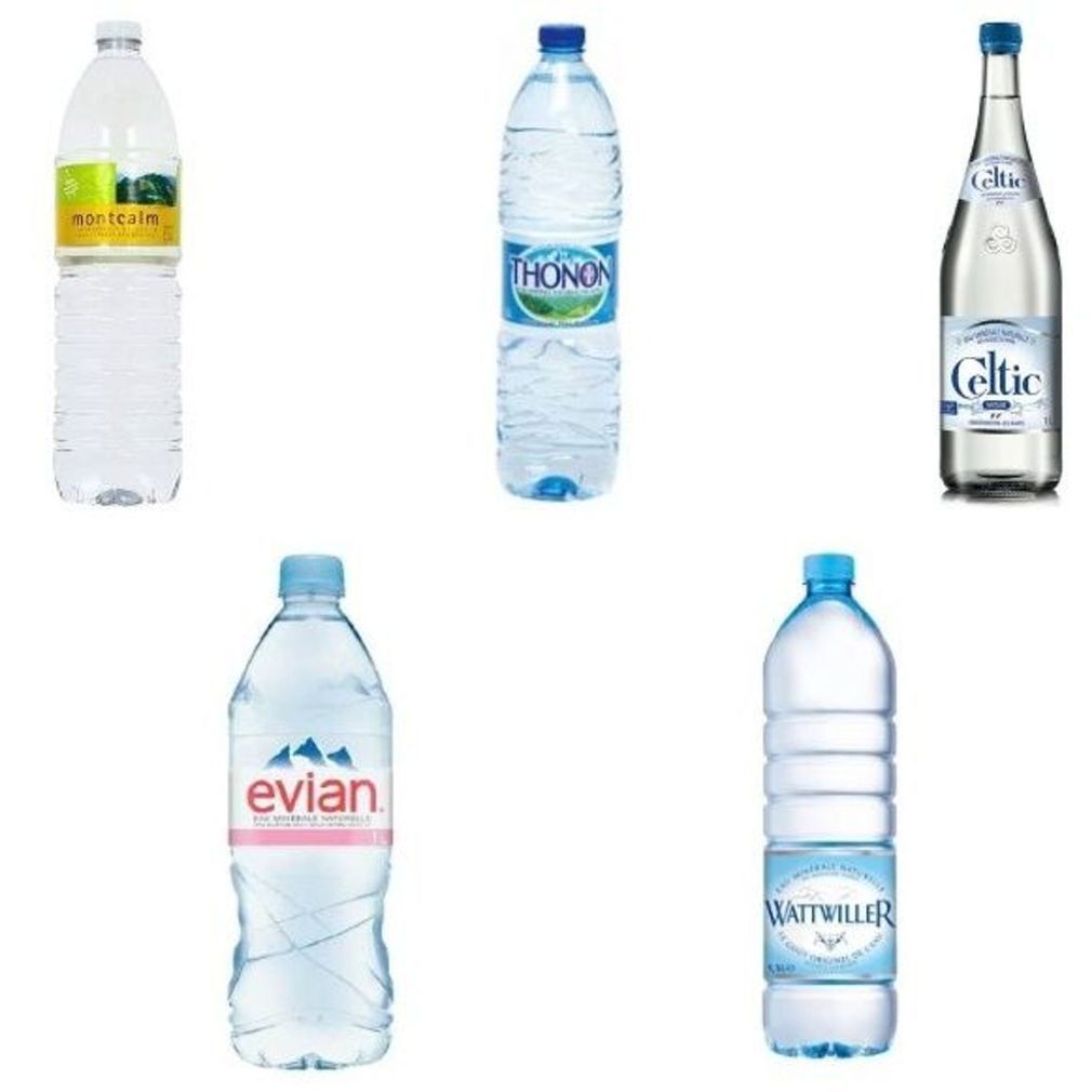 23 natural mineral waters tested