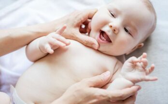 White tips on baby's gums