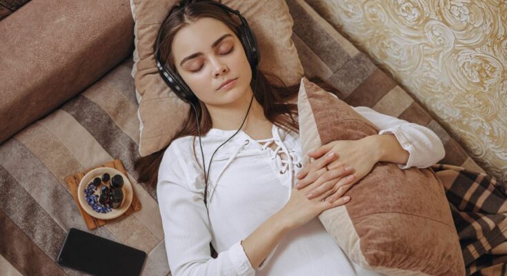 Want to sleep better?  Immerse yourself in a podcast