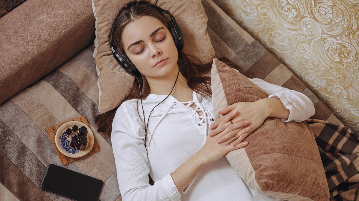 Want to sleep better?  Immerse yourself in a podcast