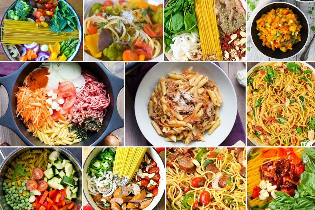 One pot pasta: 20 delicious and quick pasta recipes