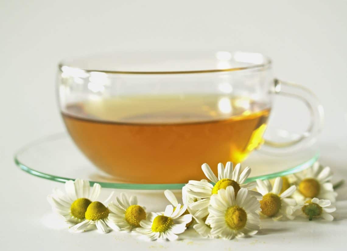 Medicinal plants: Chamomile and chamomile tea have this effect