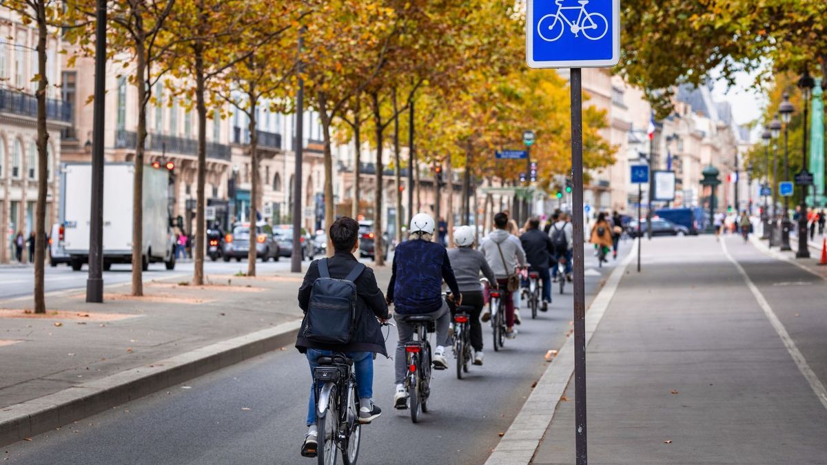 Nearly a quarter of Parisians are “velotafeurs”