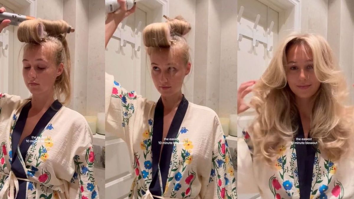 Tok beauty: the 'ponytail blowout' for a perfect blow-dry in less than 5 minutes