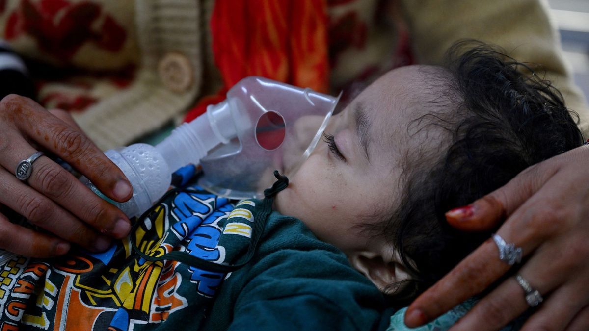 “We breathe poison”: the children of Delhi are out of breath