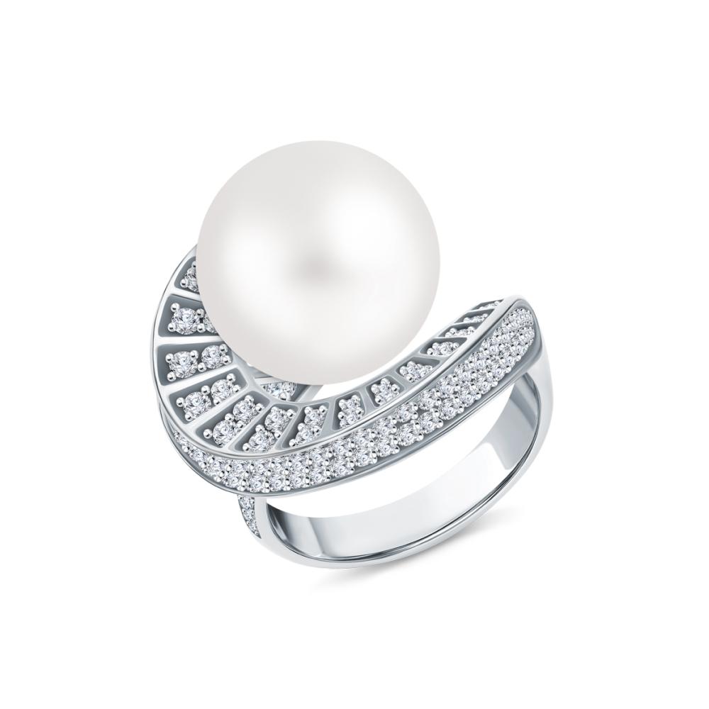 Gold ring with pearls and diamonds, “Diamonds of Yakutia”, Sunlight, 1 559 990 rub.  (Sunlight)