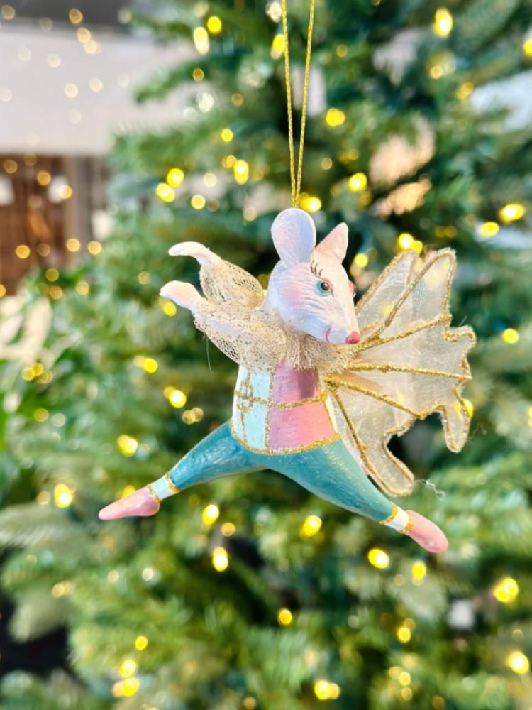 Christmas tree toy Dancing Mouse, Astore Moscow, 2050 rub.  (astoremoscow.online)