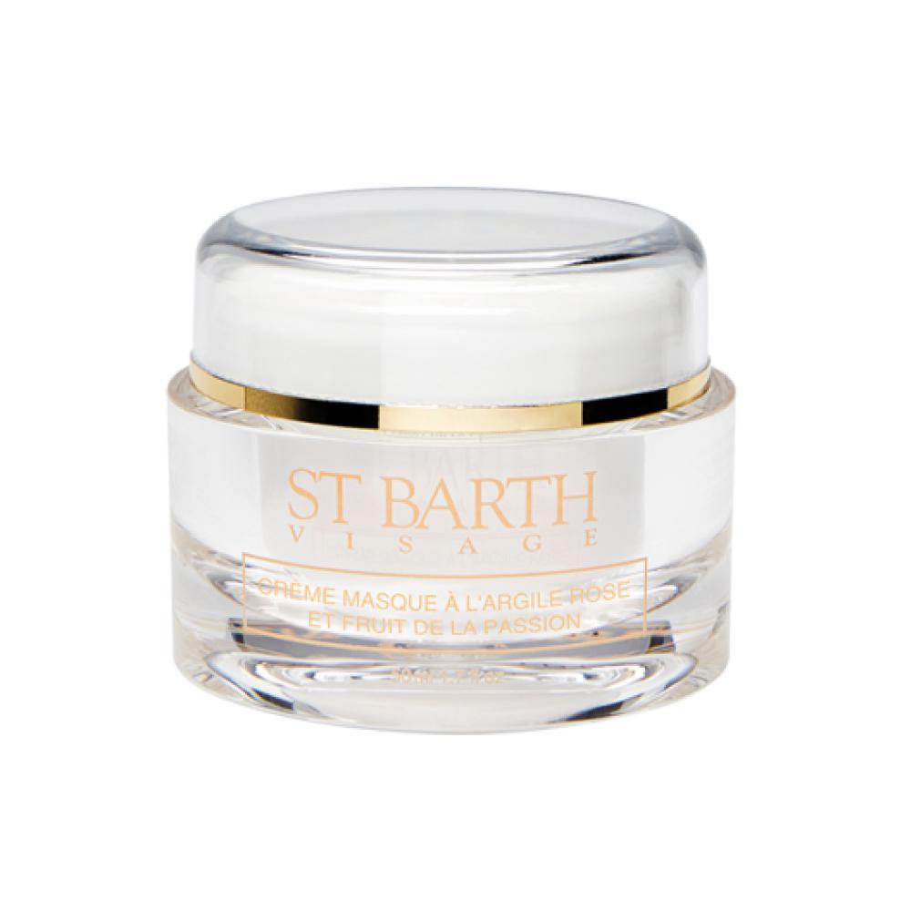 Cream mask with pink clay and passion fruit extract, St Barth, 10 400 rub.  (lignestbarth.ru)