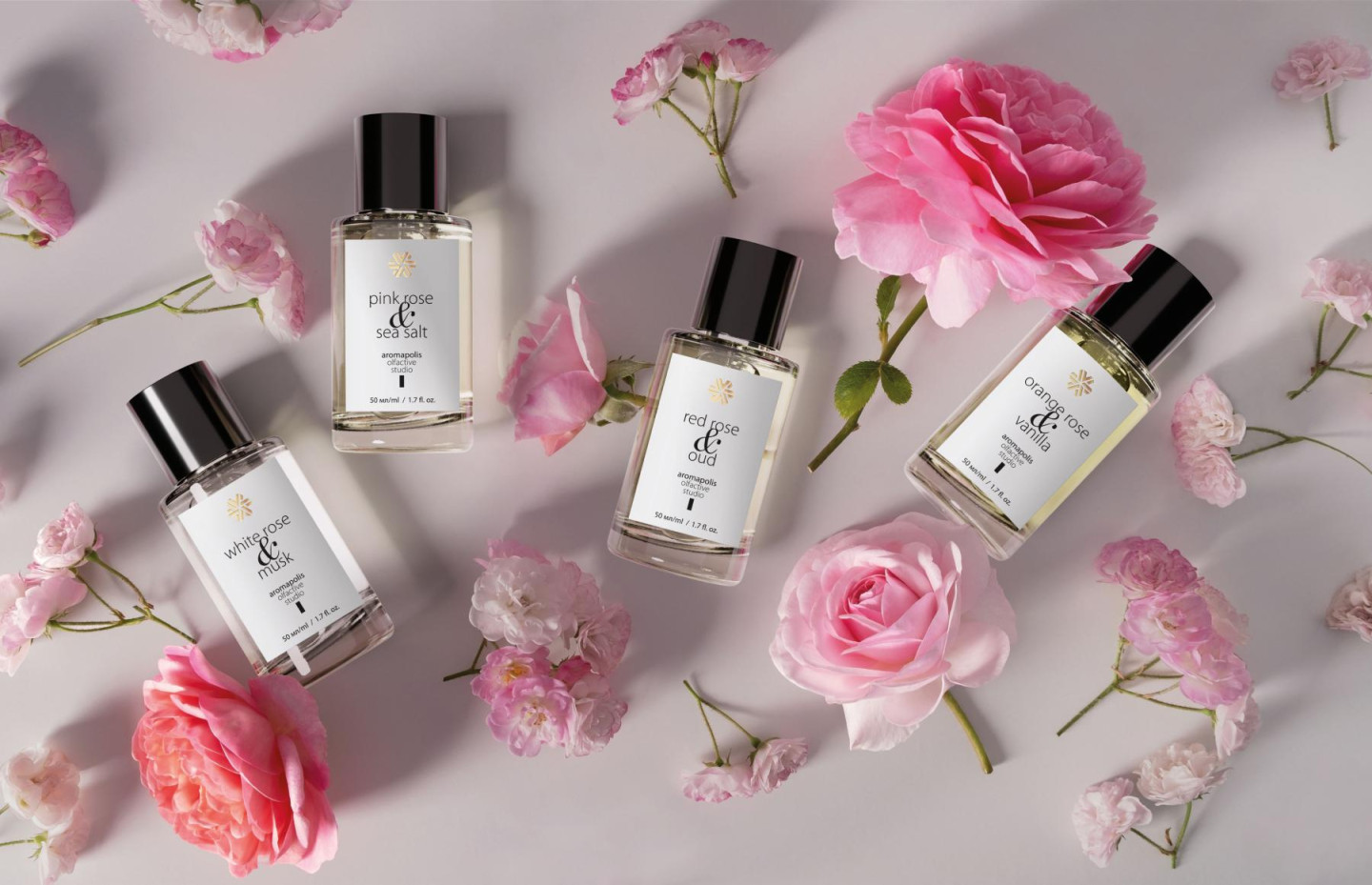 Siberian Wellness has released a collection of Aromapolis Rose Edition fragrances