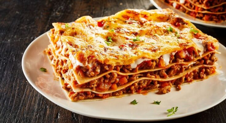 Product alert: this lasagna may cause an allergic reaction!