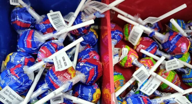 Product recall: these lollipops contain an unmentioned allergen