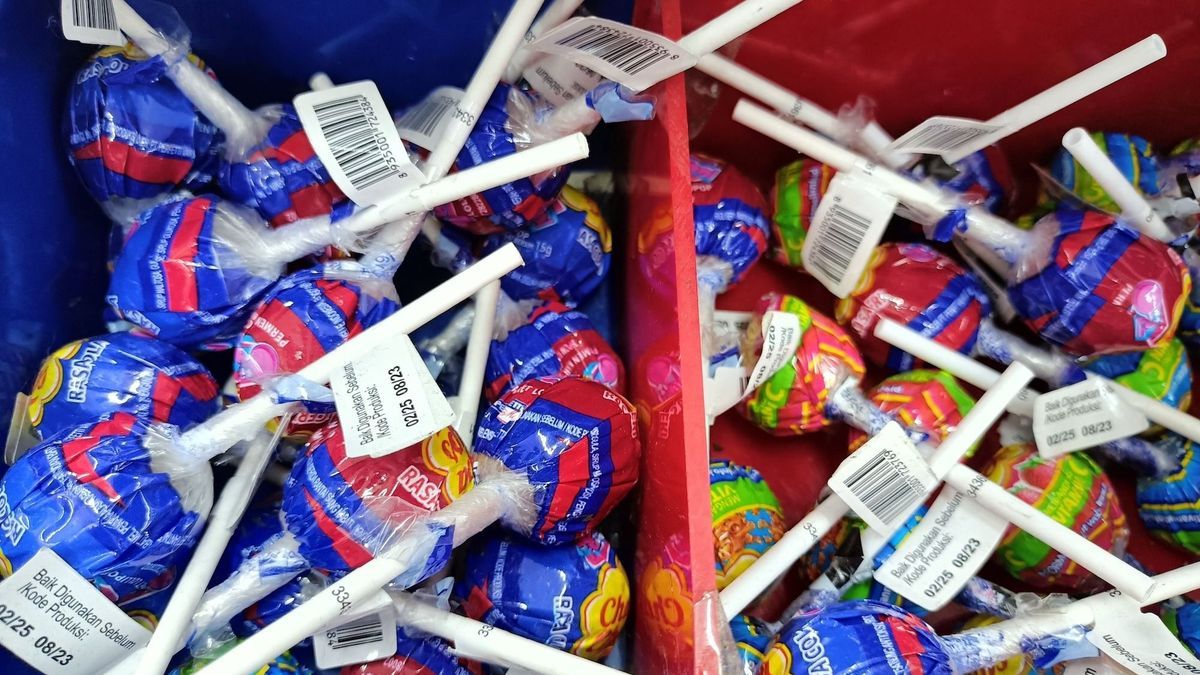 Product recall: these lollipops contain an unmentioned allergen
