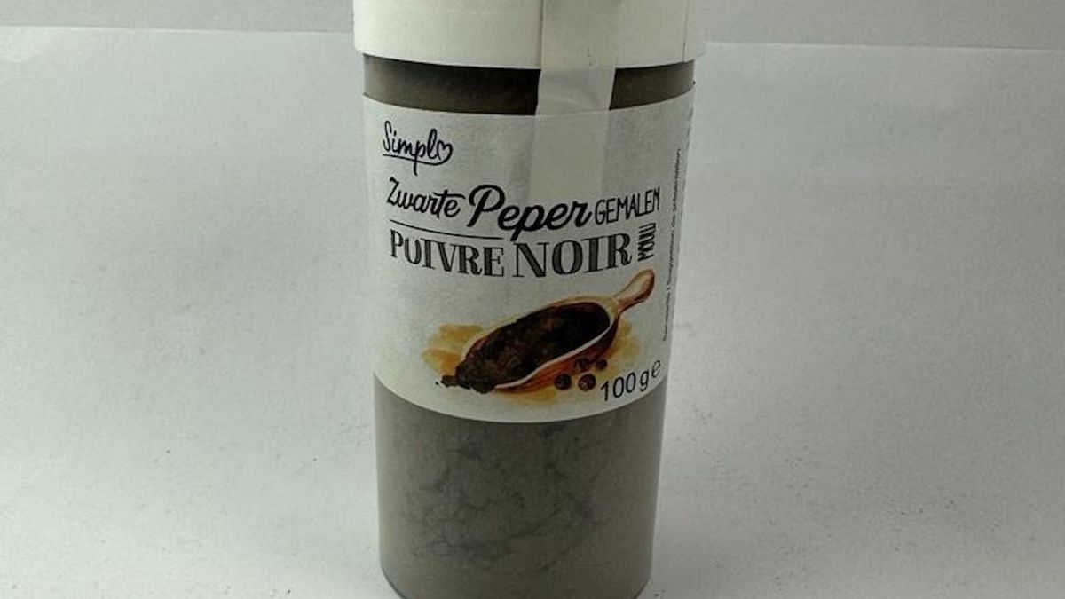 Product recall: ground black pepper may contain carcinogenic compounds