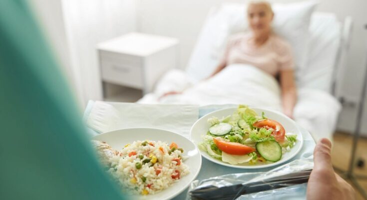 At the hospital, appetizing dishes to help the sick heal