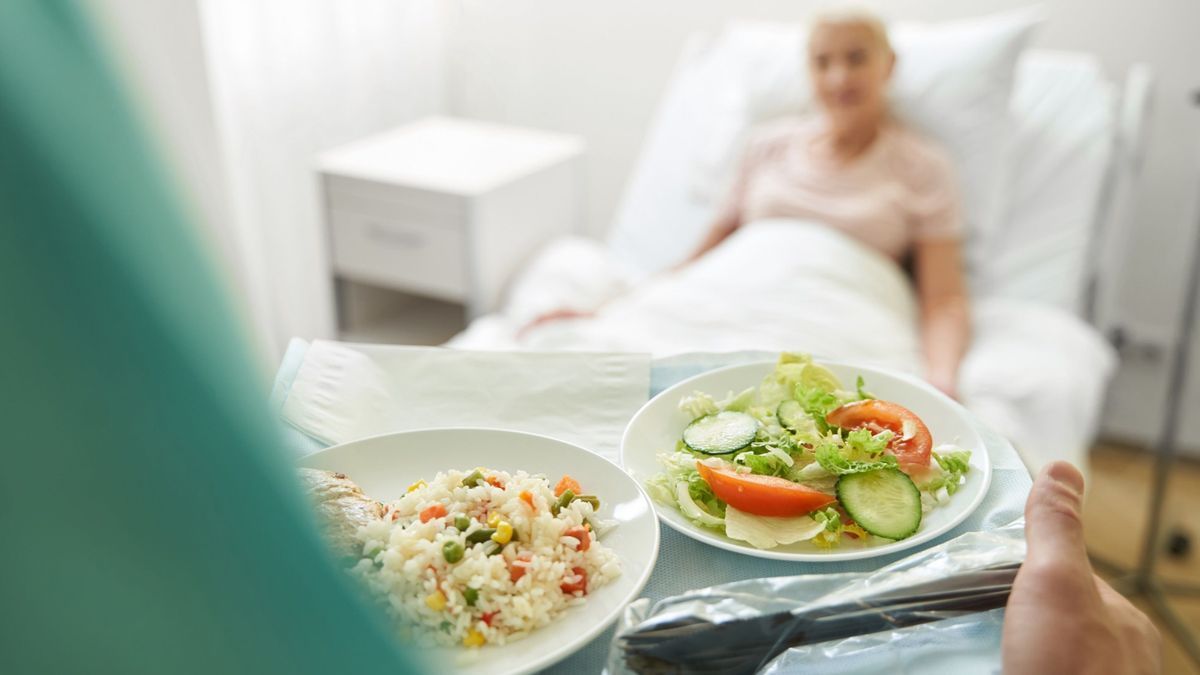 At the hospital, appetizing dishes to help the sick heal