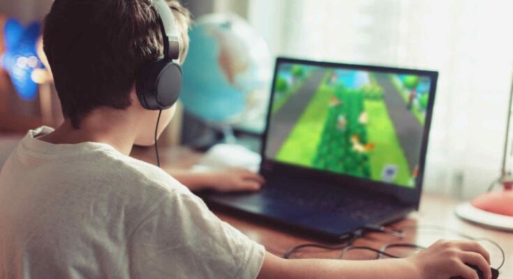 Gamers risk becoming deaf.  Remember to turn down the volume on children's headphones!