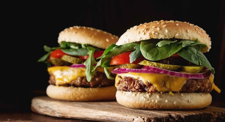 Plant-based burgers: they would be less healthy than meat ones, warn researchers