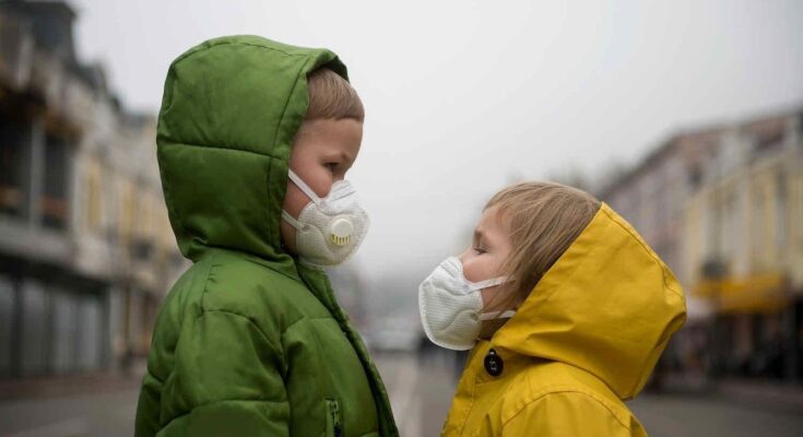 These children are the most exposed to air pollution, according to the Ministry of Health