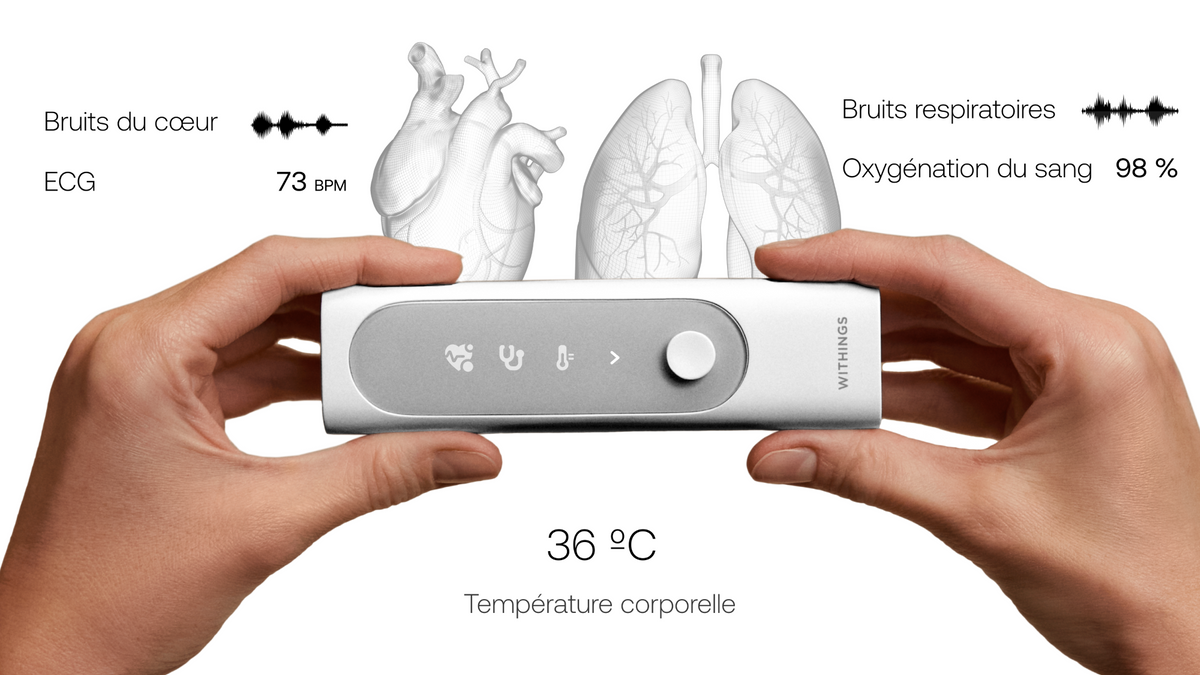 Withings presents its BeamO multiscope at CES in Las Vegas