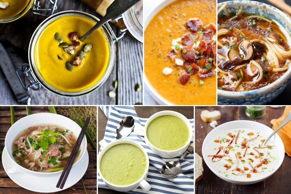 Soup: 20 gourmet recipe ideas
