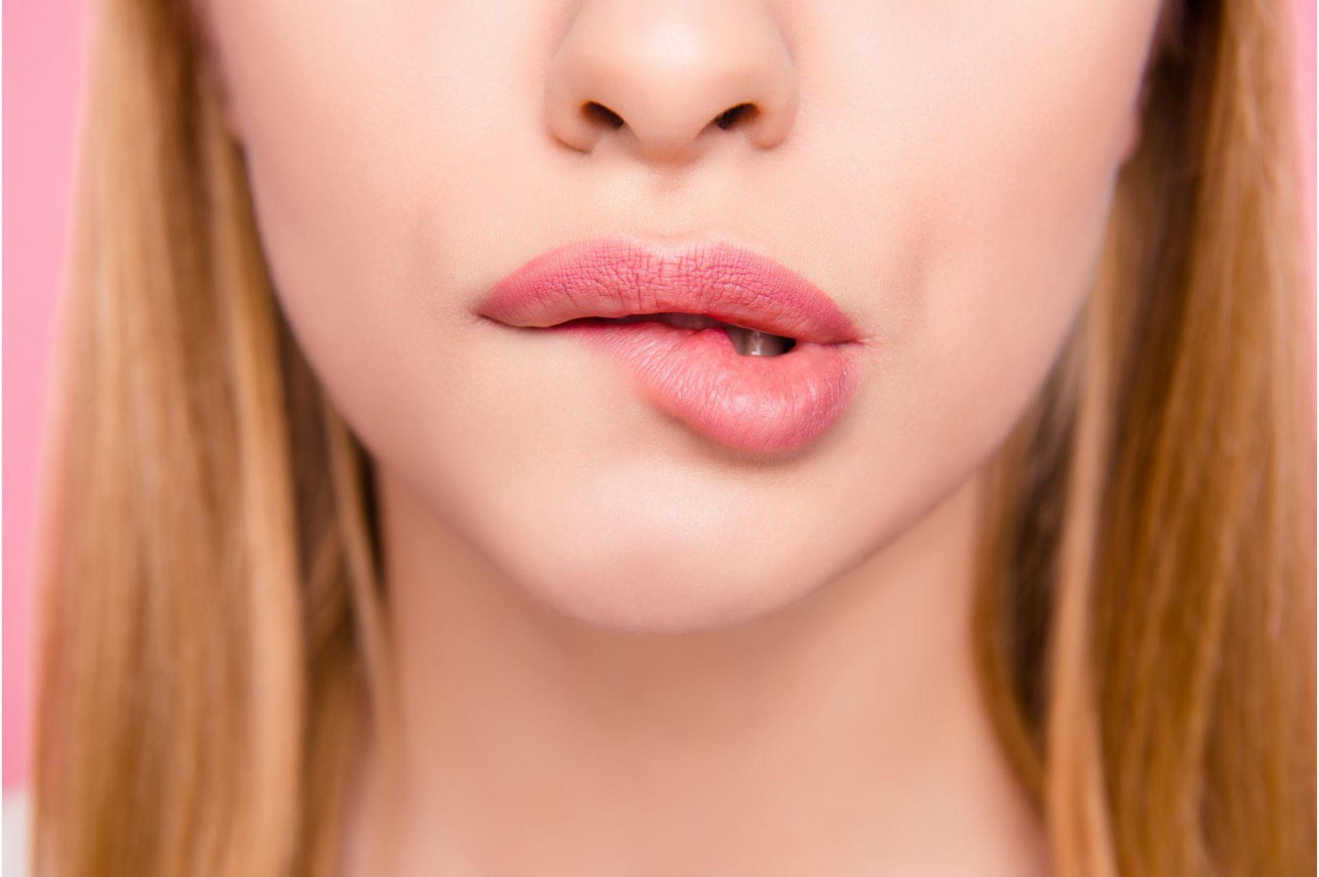Natural ways to enlarge lips.  You don't have to spend a fortune at all