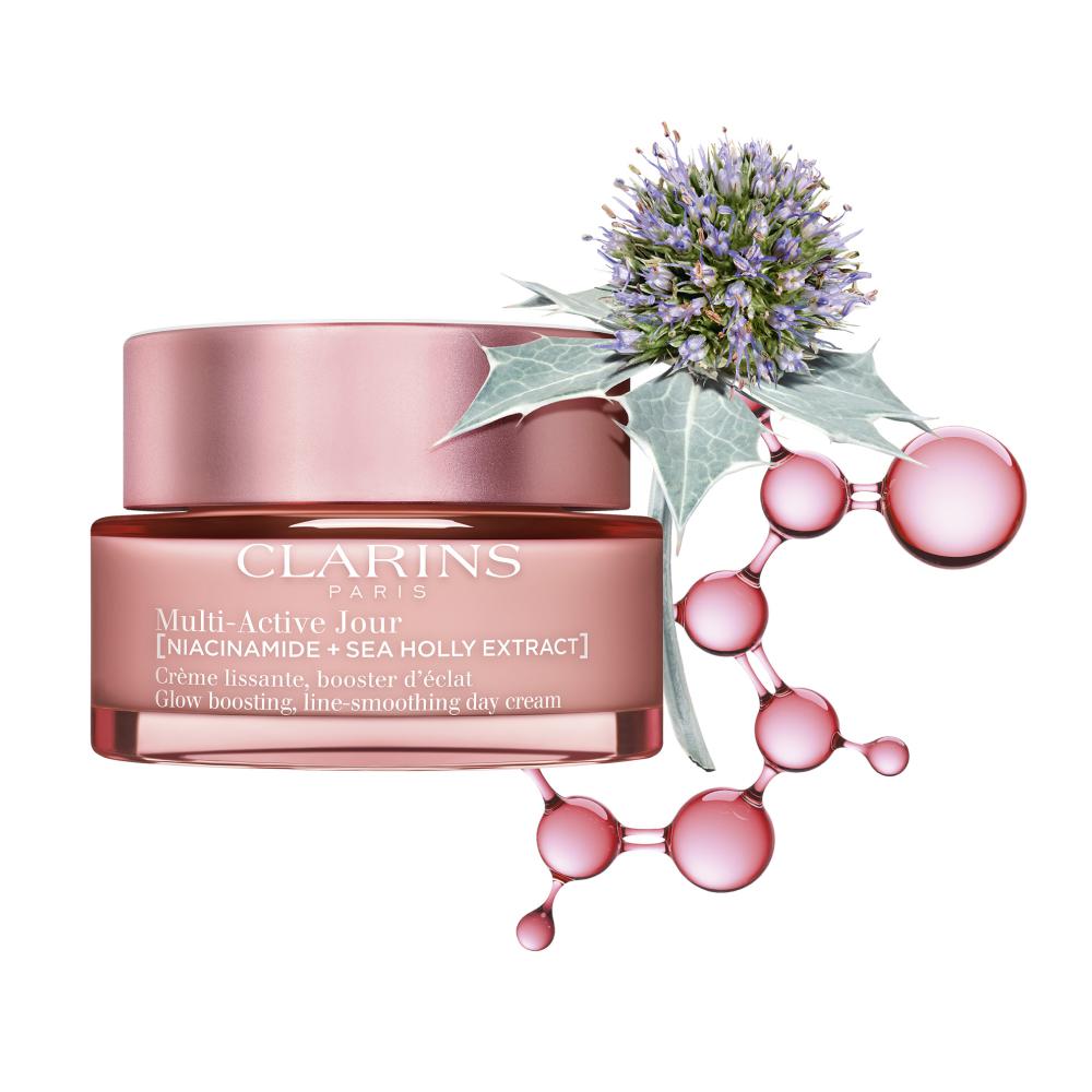 Day cream against the first age-related changes for all skin types Multi-Active Day Cream All Skin Types, Clarins, 7,000 rub.  («Rive Gauche»)