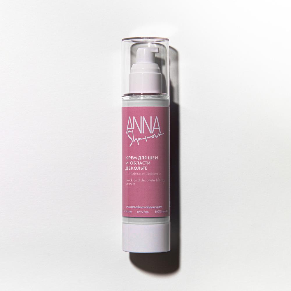 Cream for the neck and décolleté with a lifting effect Anna Sharova, RUB 1,600.  (annasharovabeauty.com)