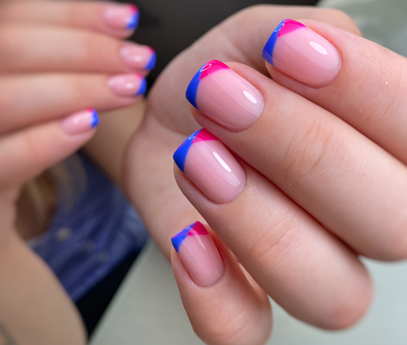 Soft square nails grow beautifully, but such nails are easier to break than round and oval ones