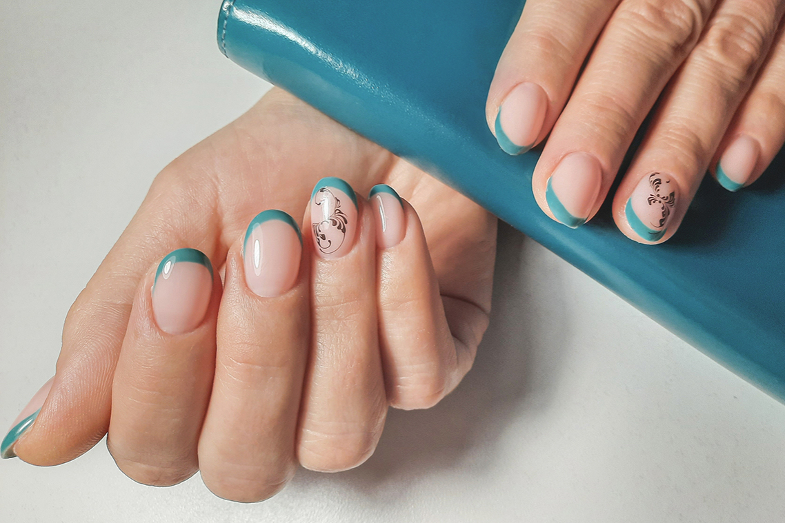 Round shape —  most easy to maintain, therefore best suited for brittle nails