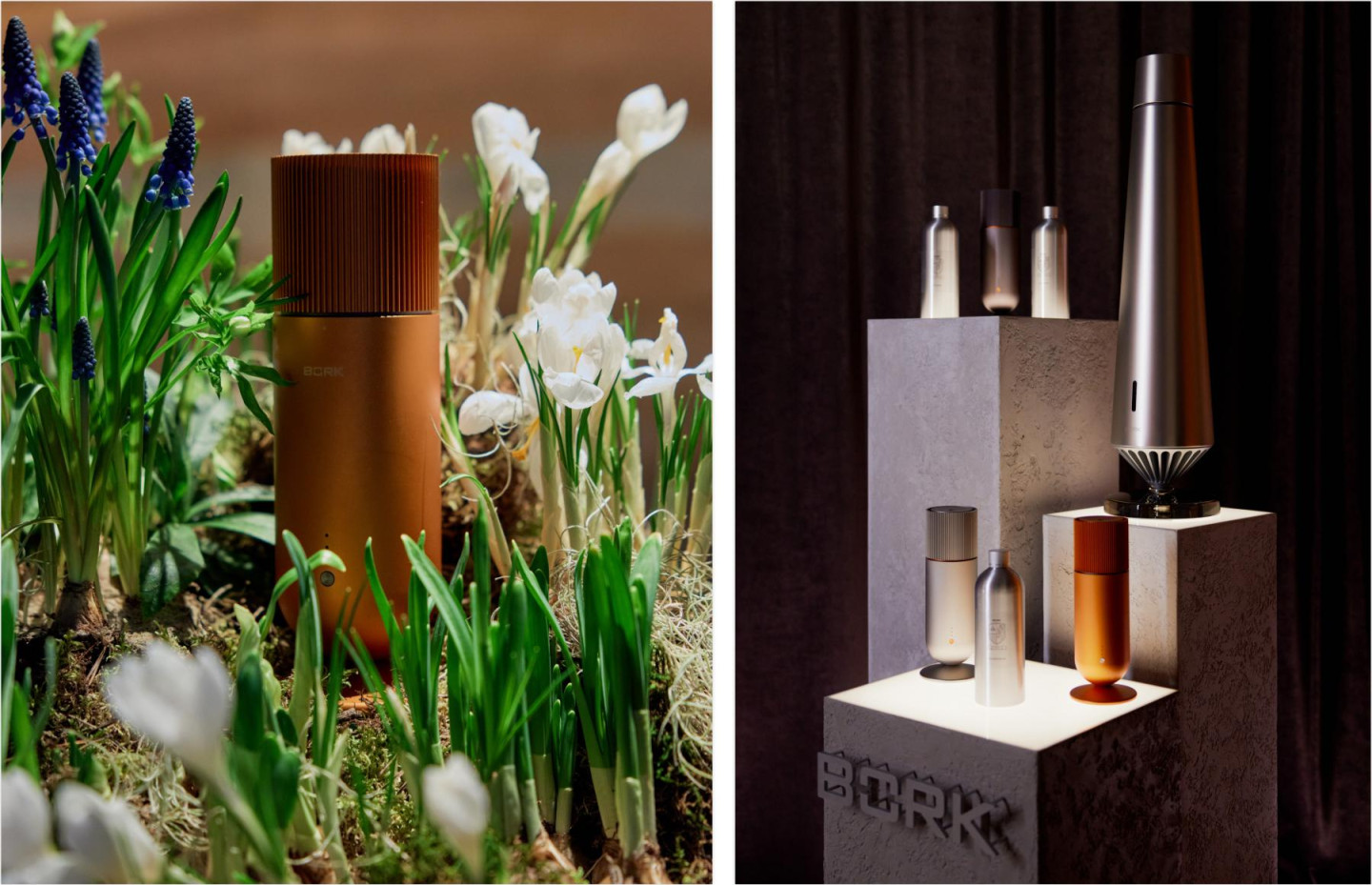BORK presented aroma stations and a line of home fragrances