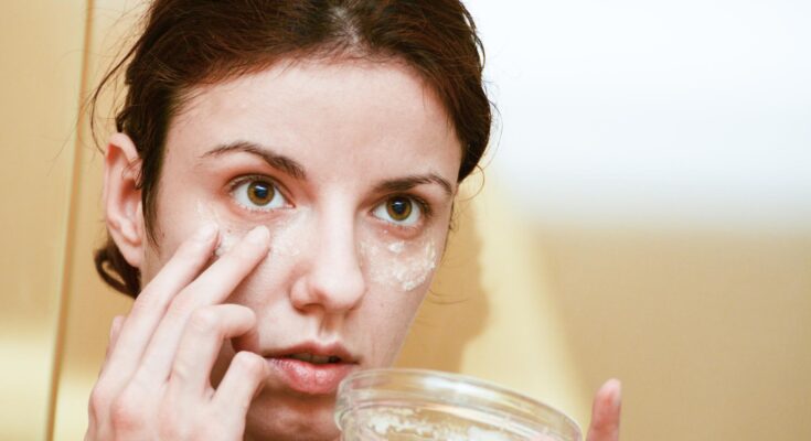A cheap way to deal with wrinkles.  All you need is a product you probably have in your fridge
