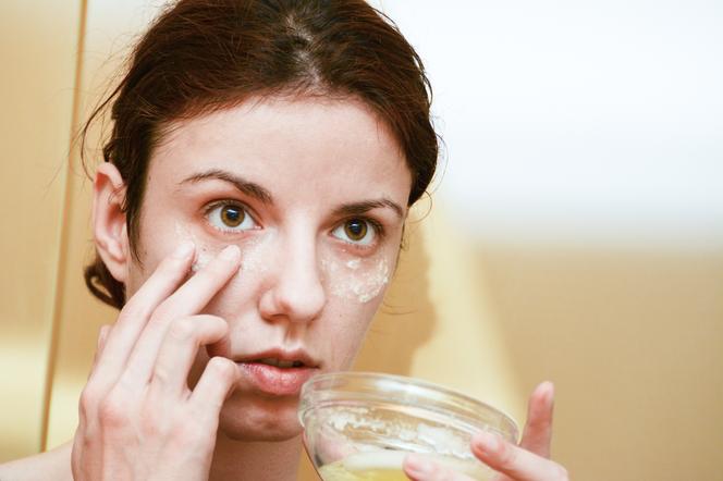 A cheap way to deal with wrinkles.  All you need is a product you probably have in your fridge
