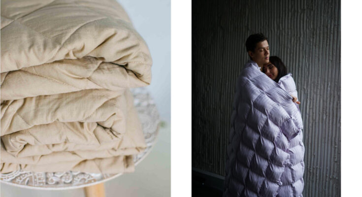 Healthy sleep trend: choosing weighted blankets