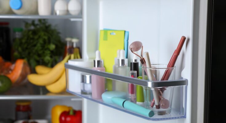 These cosmetics like low temperatures.  6 preparations that are better to keep in the refrigerator