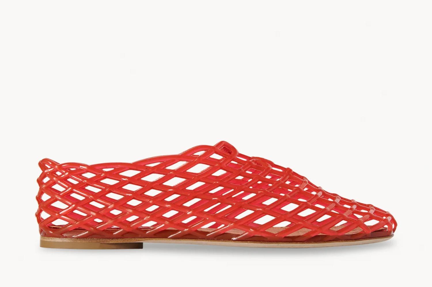 Vinyl Flats, Mara, $890 (therow.com)